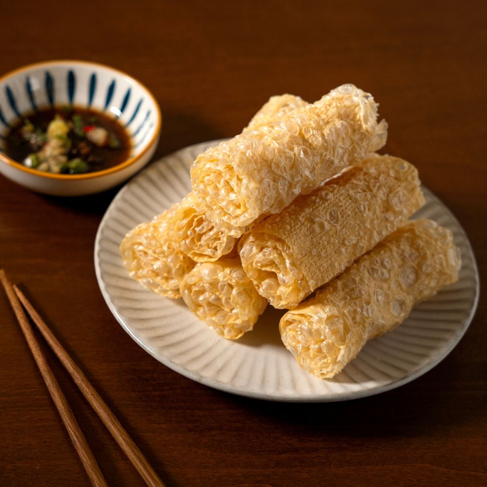 [令田好食]  非油炸豆皮鈴鈴卷